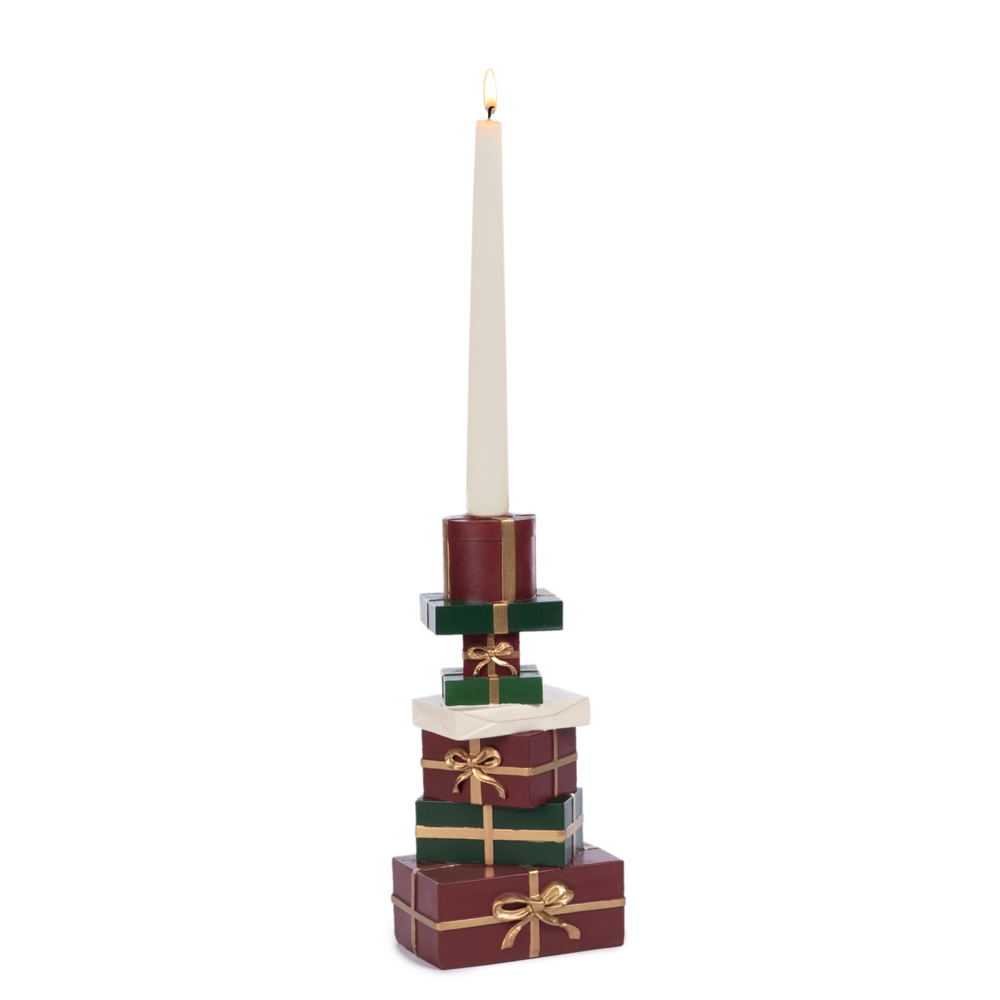 Xmas Gift Box Candle stack