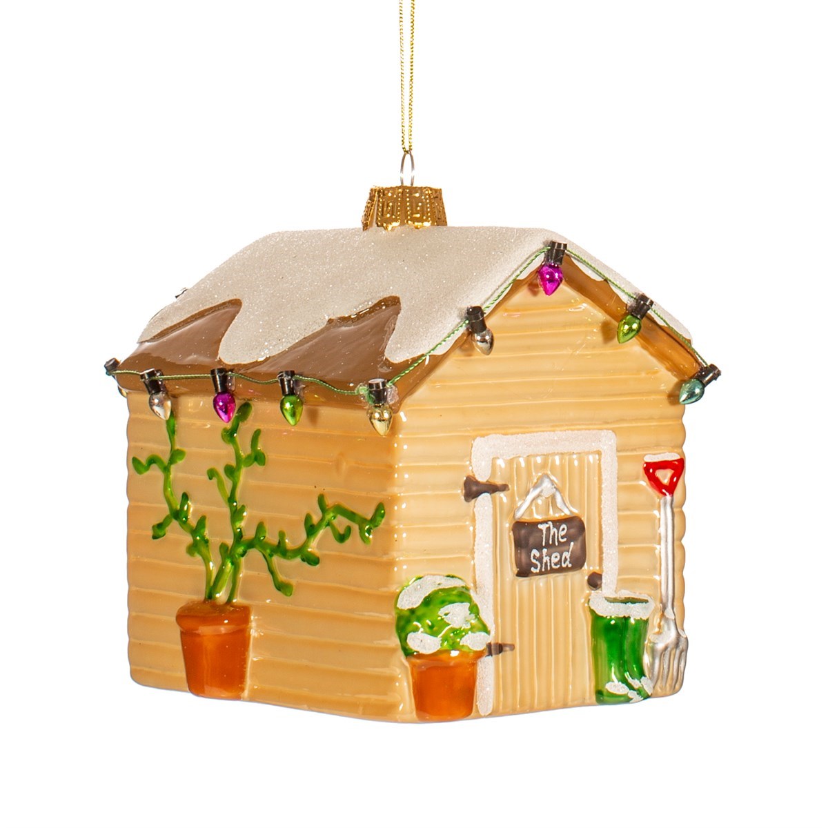 Garden Shed Shaped Bauble