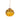 Gold Recycled Glass Melon Shaped Bauble