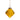 Amber Recycled Glass Diamond Bauble