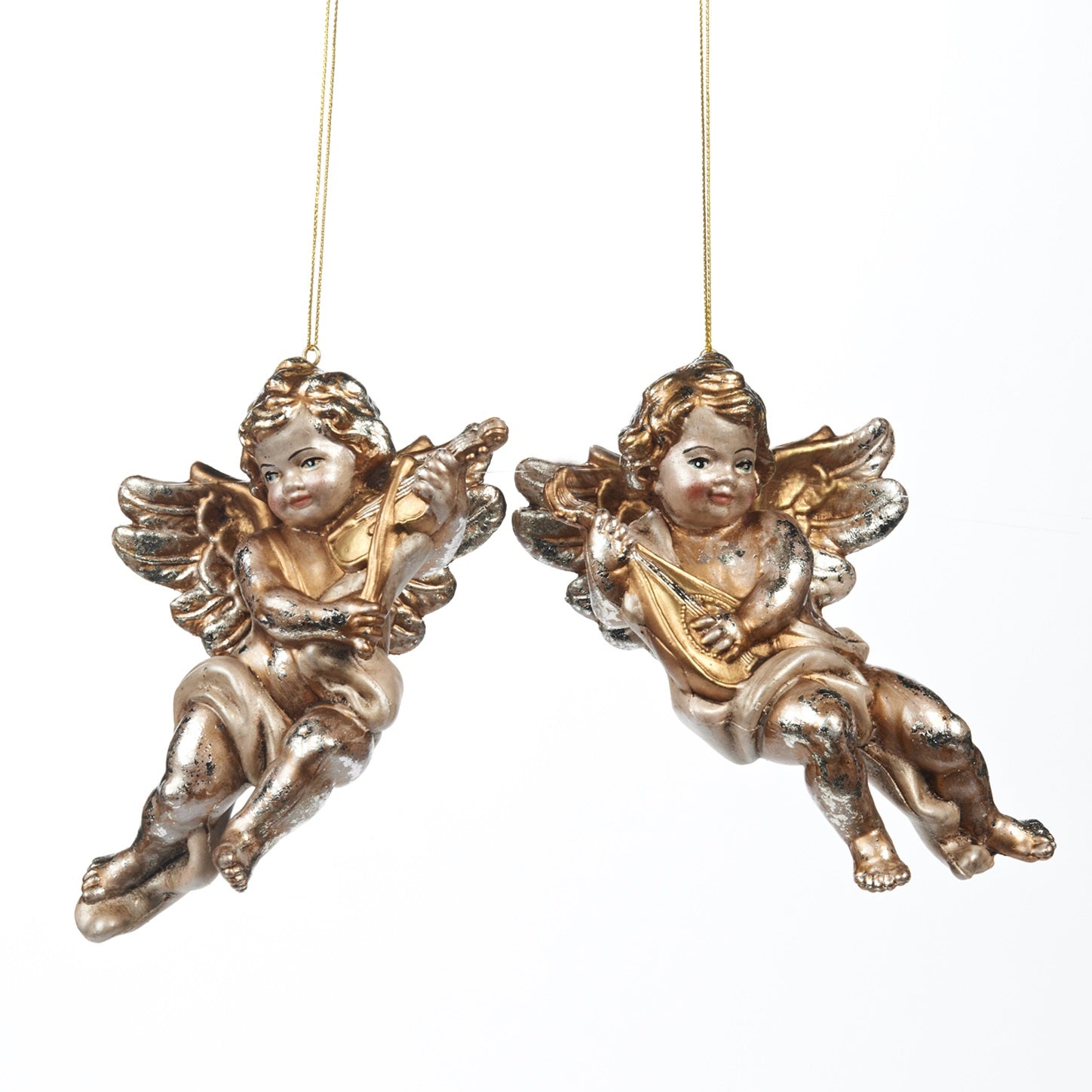 MUSICAL CHERUB ORNAMENT