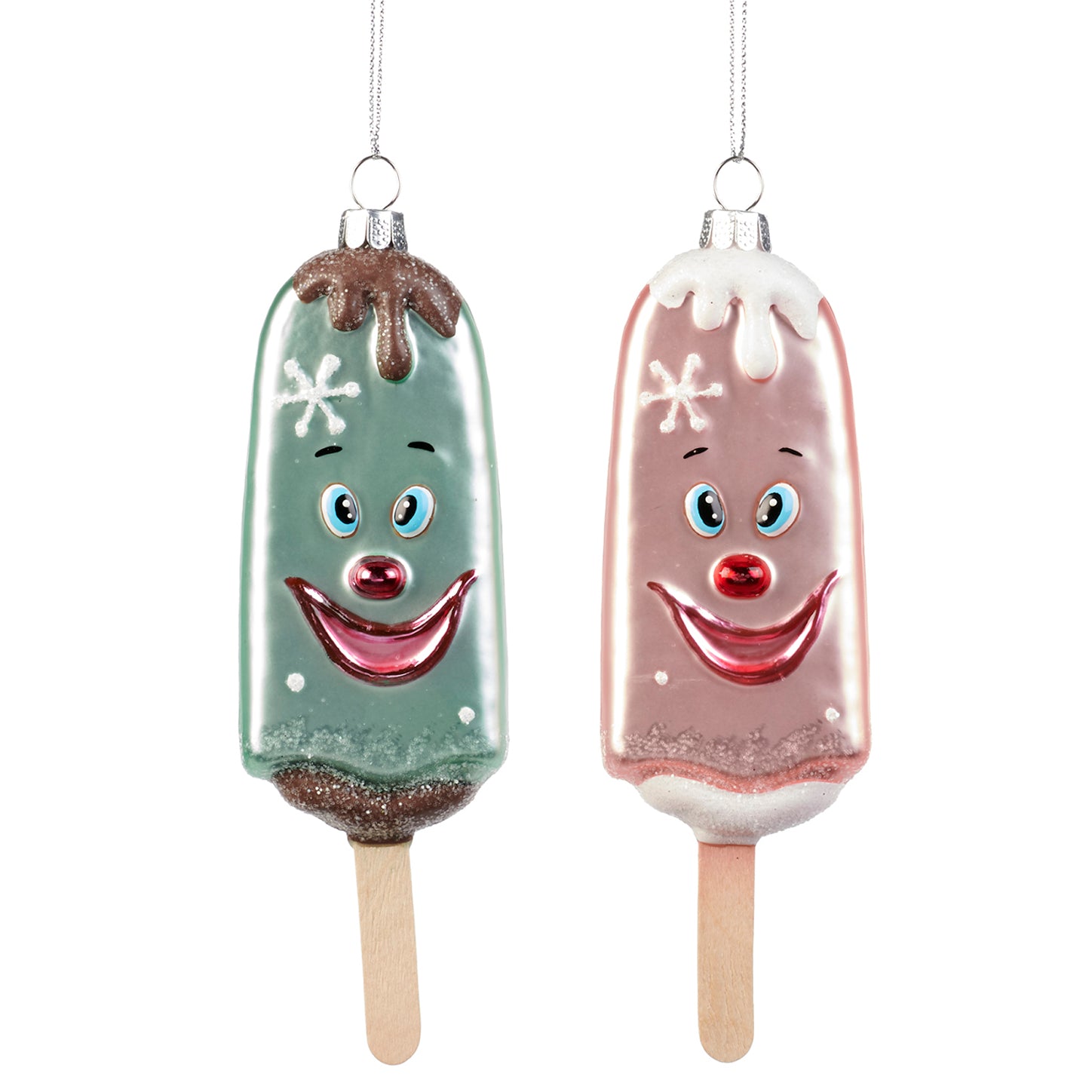 Happy Popsicle Ornaments