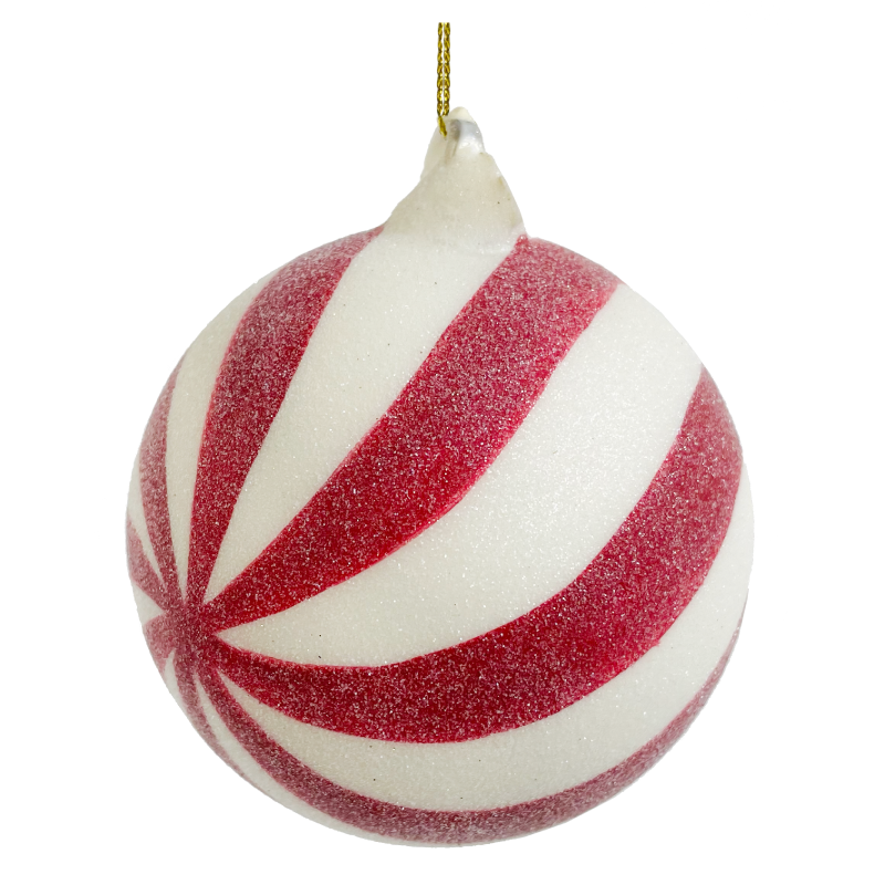 Red-White Sugared ball