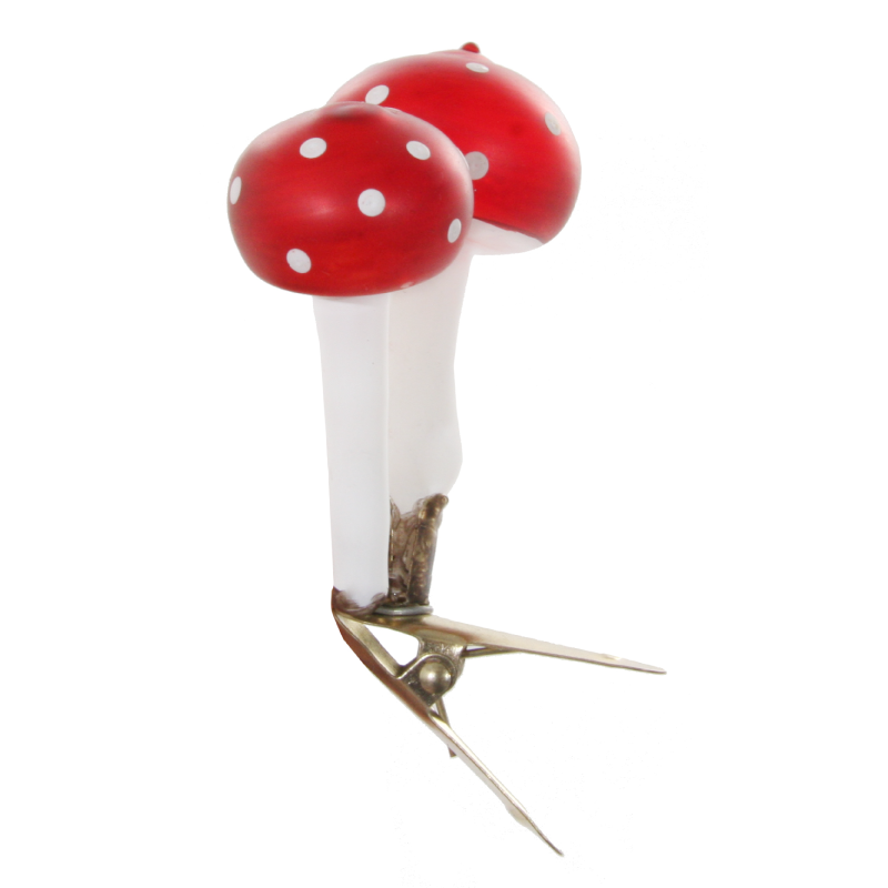 Mushrooms on clip